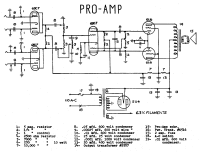 Fender Pro-5B5 - Schematic 